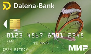 Дебетовая карта Далена Банк