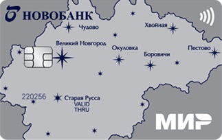 Дебетовая карта Новобанк