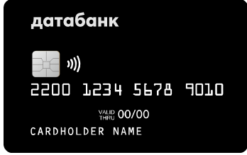 Дебетовая карта Датабанк